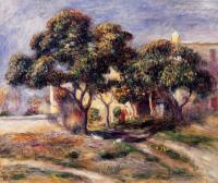 Renoir, Pierre Auguste - Medlar Trees, Cagnes